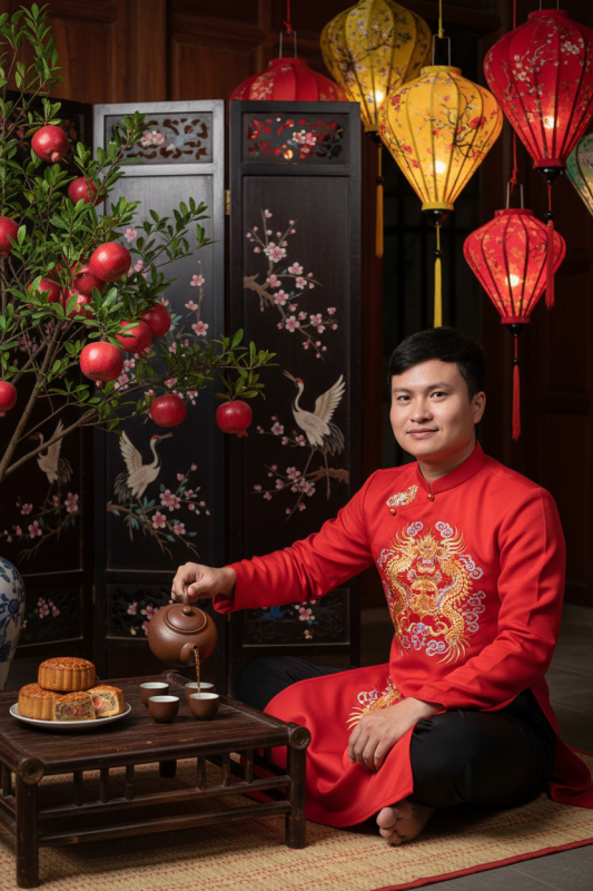 Prompt album ảnh Trung Thu 2025 cho Nam